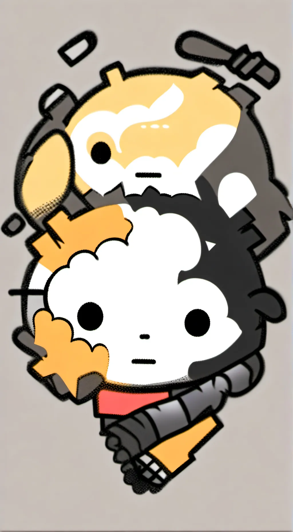 ai character: Dw christmas background