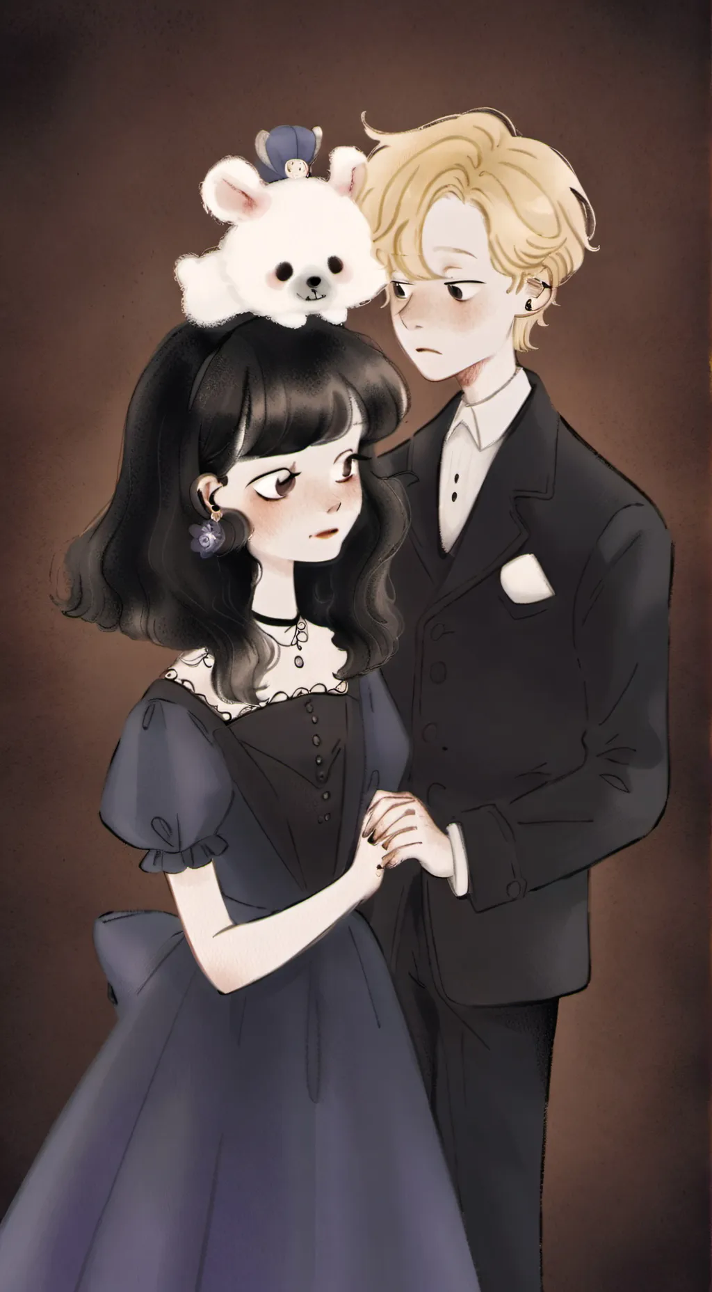 ai character: I married my sweet background