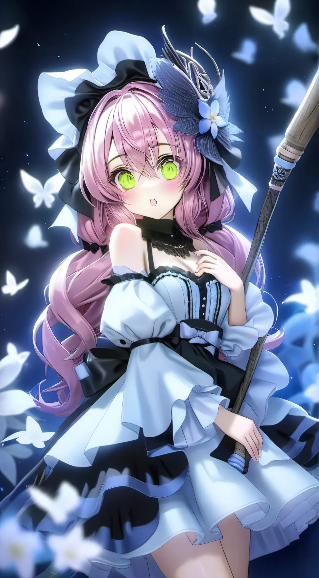 ai character: mitsuri  background