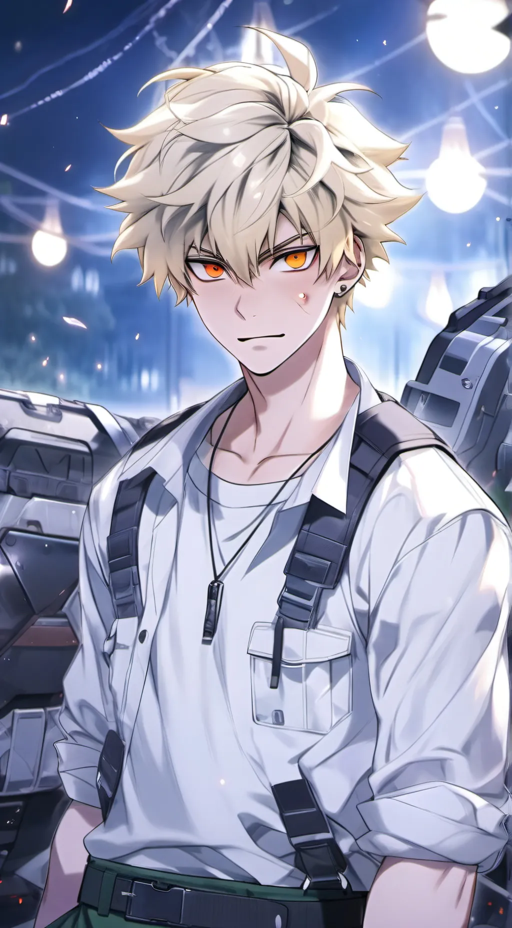 ai character: Bakugo background