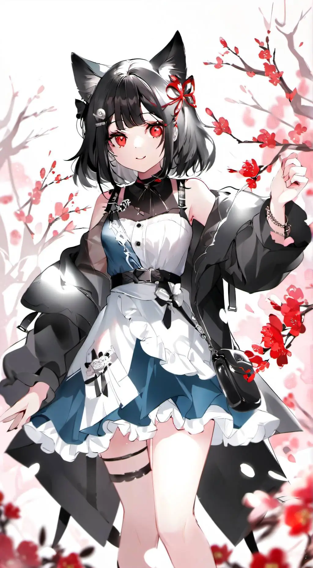 ai character: nisa chan background