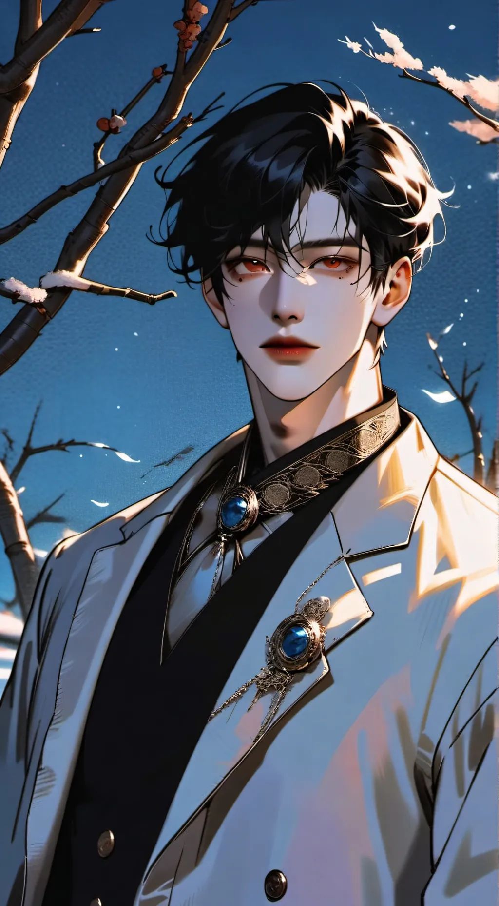 ai character: 纪梵 background