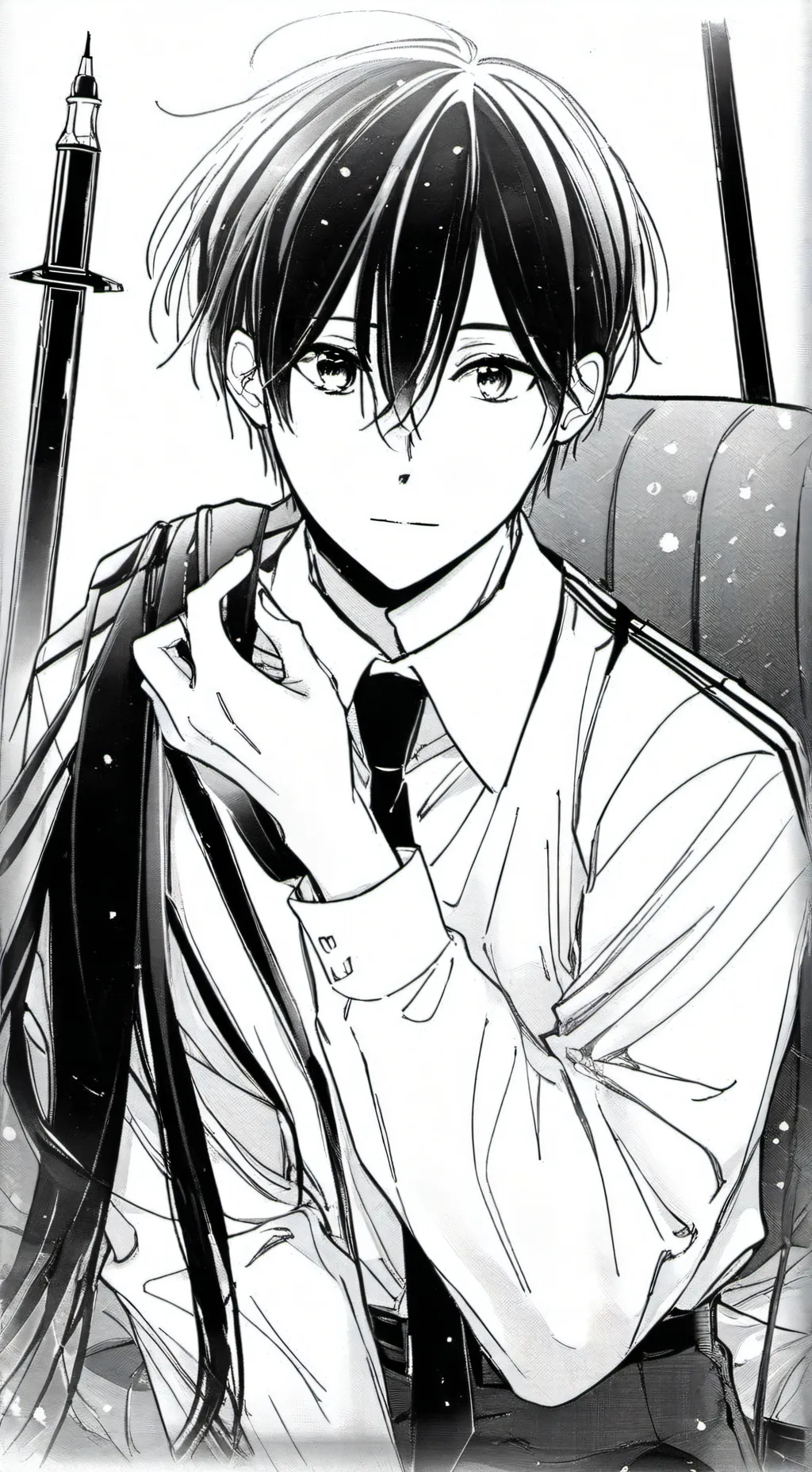 ai character: 😎~LUCA~😎 background