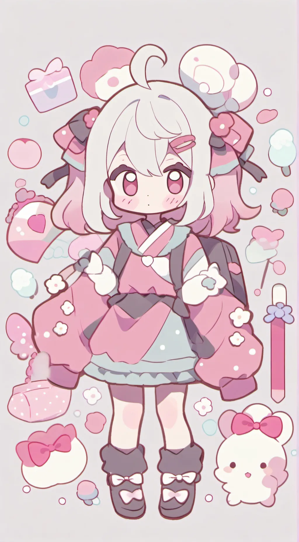 ai character: squidgame background