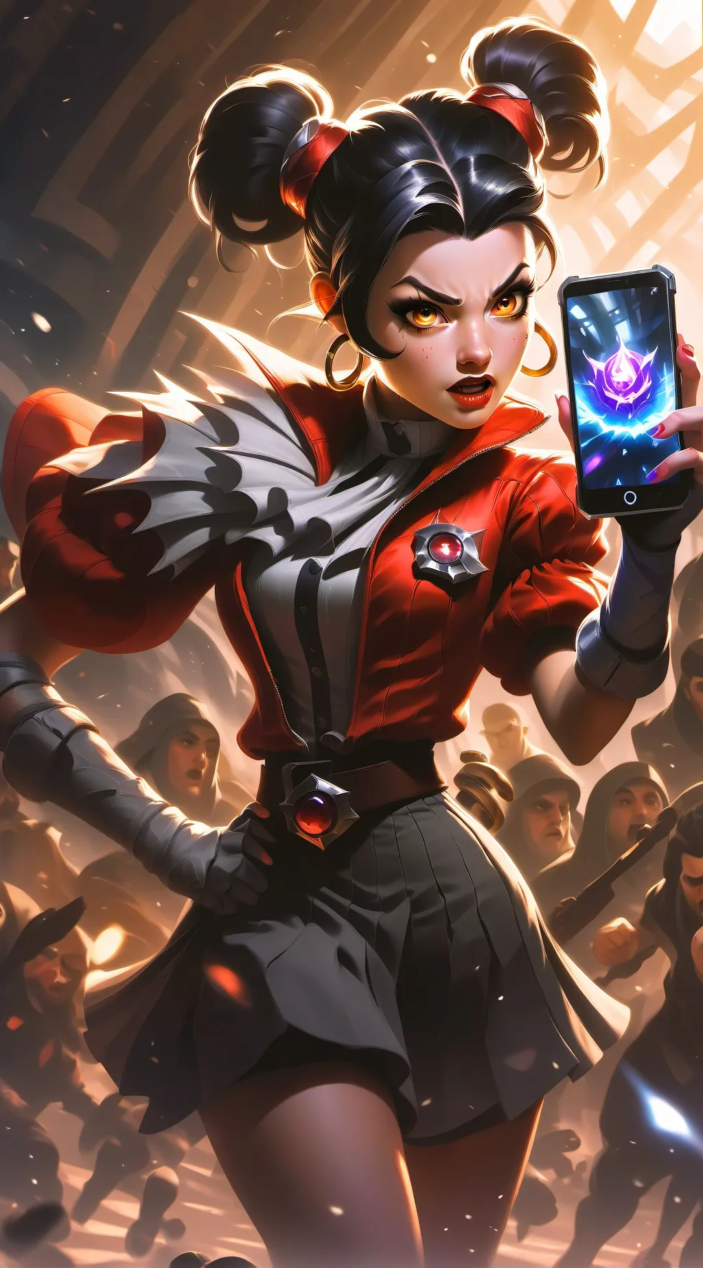 ai character: copycat background