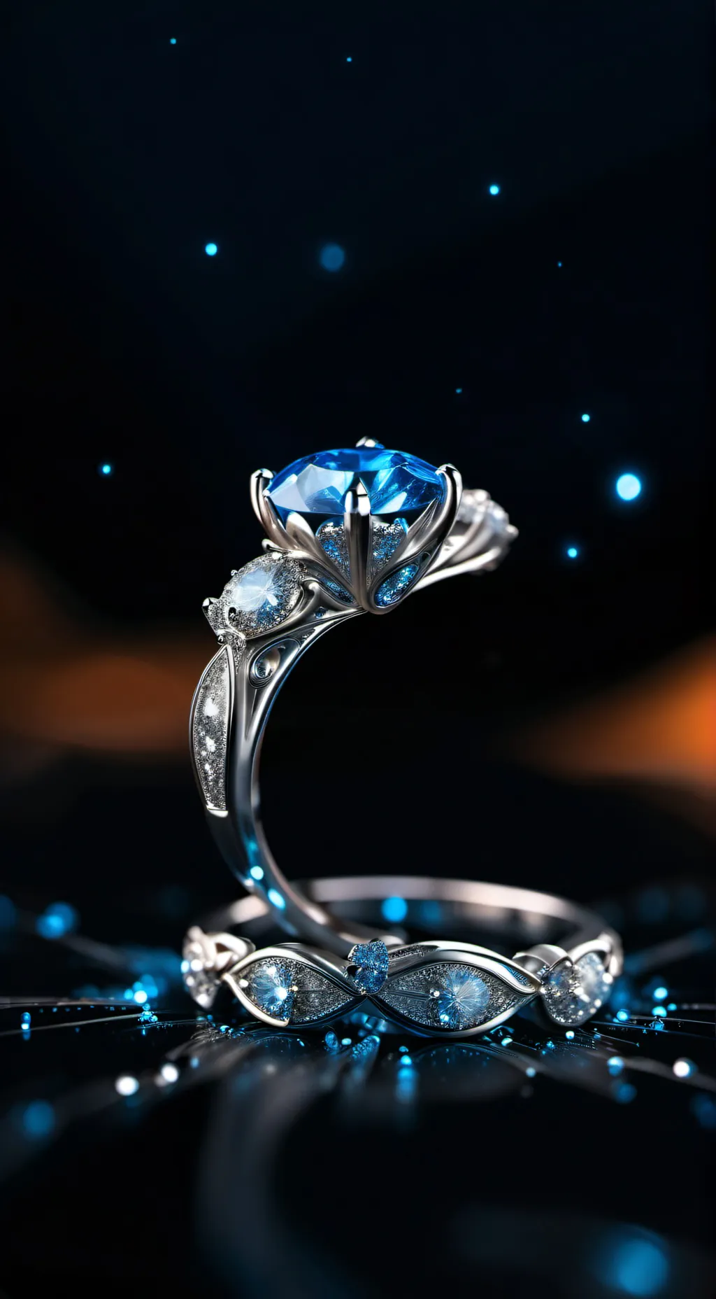 ai character: Met you  background