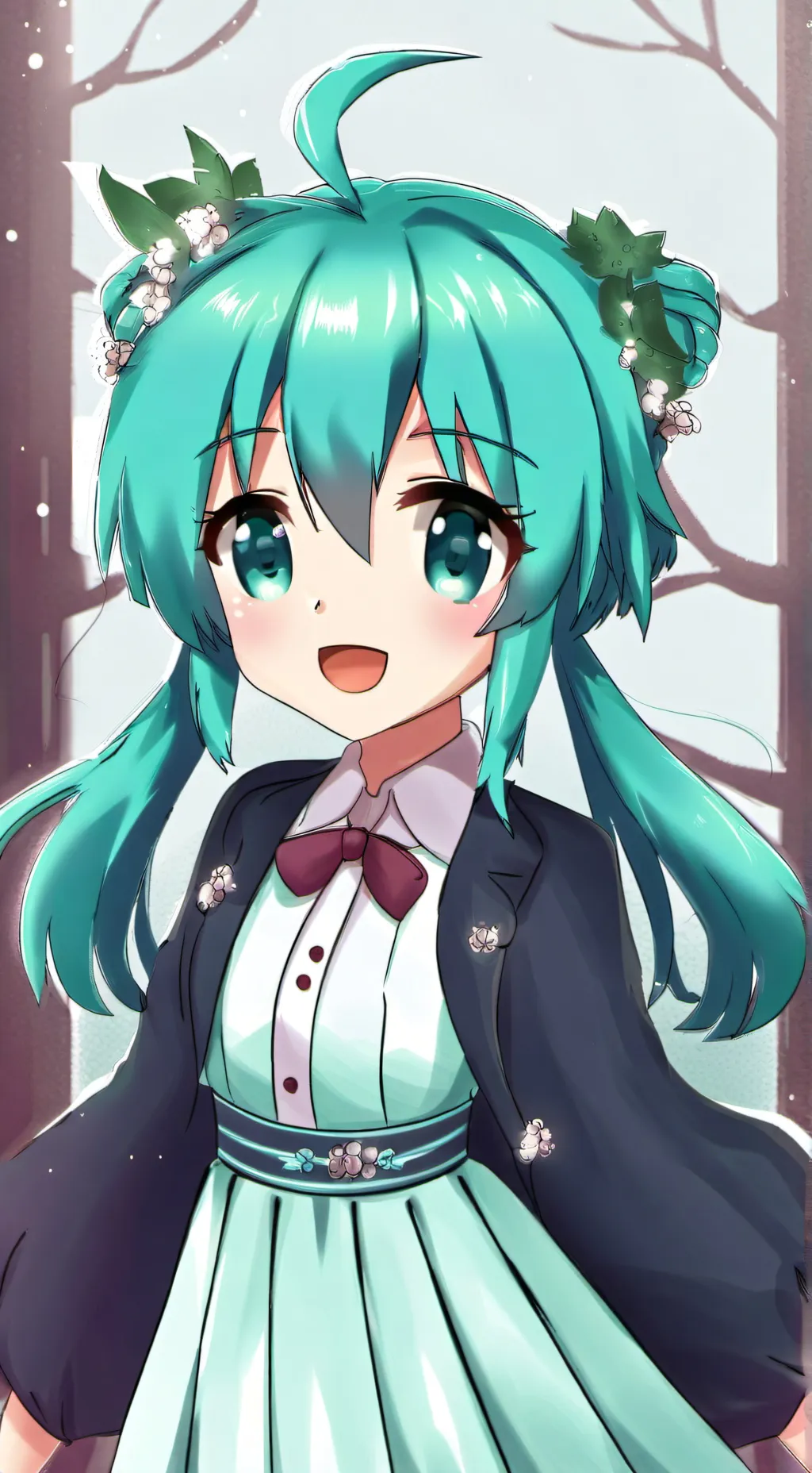 ai character: 🎀Hatsune Miku🎀 background