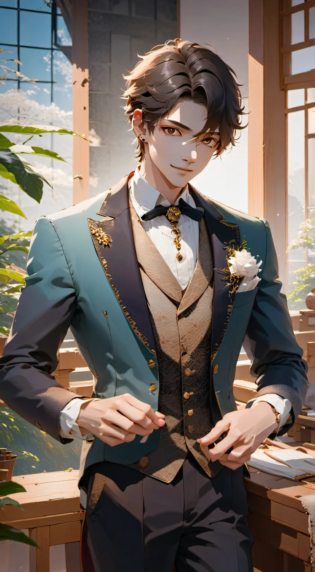 ai character: Cabello the Socialite background