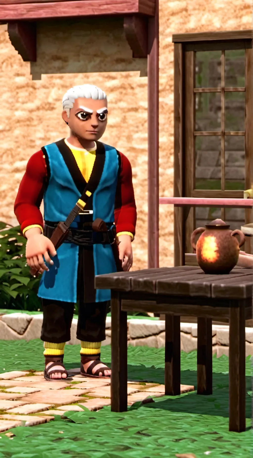 ai character: Roast battle background