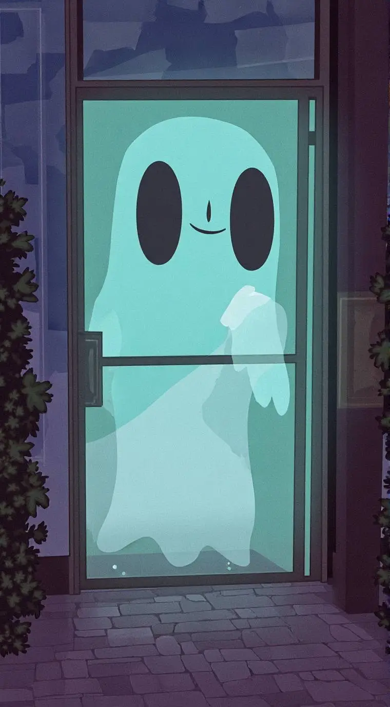 ai character: призрак background