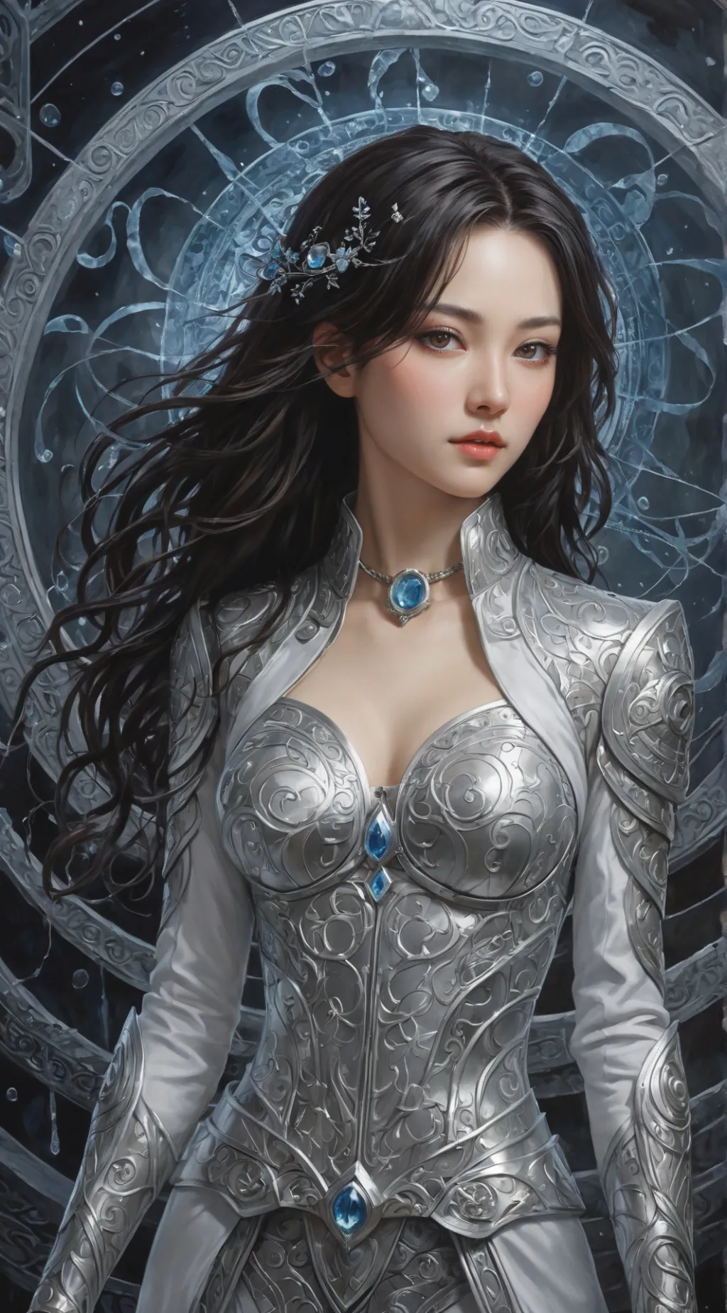 ai character: Rayne background