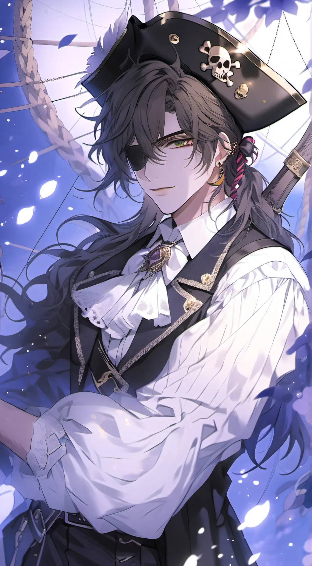 ai character: Axel💤 background