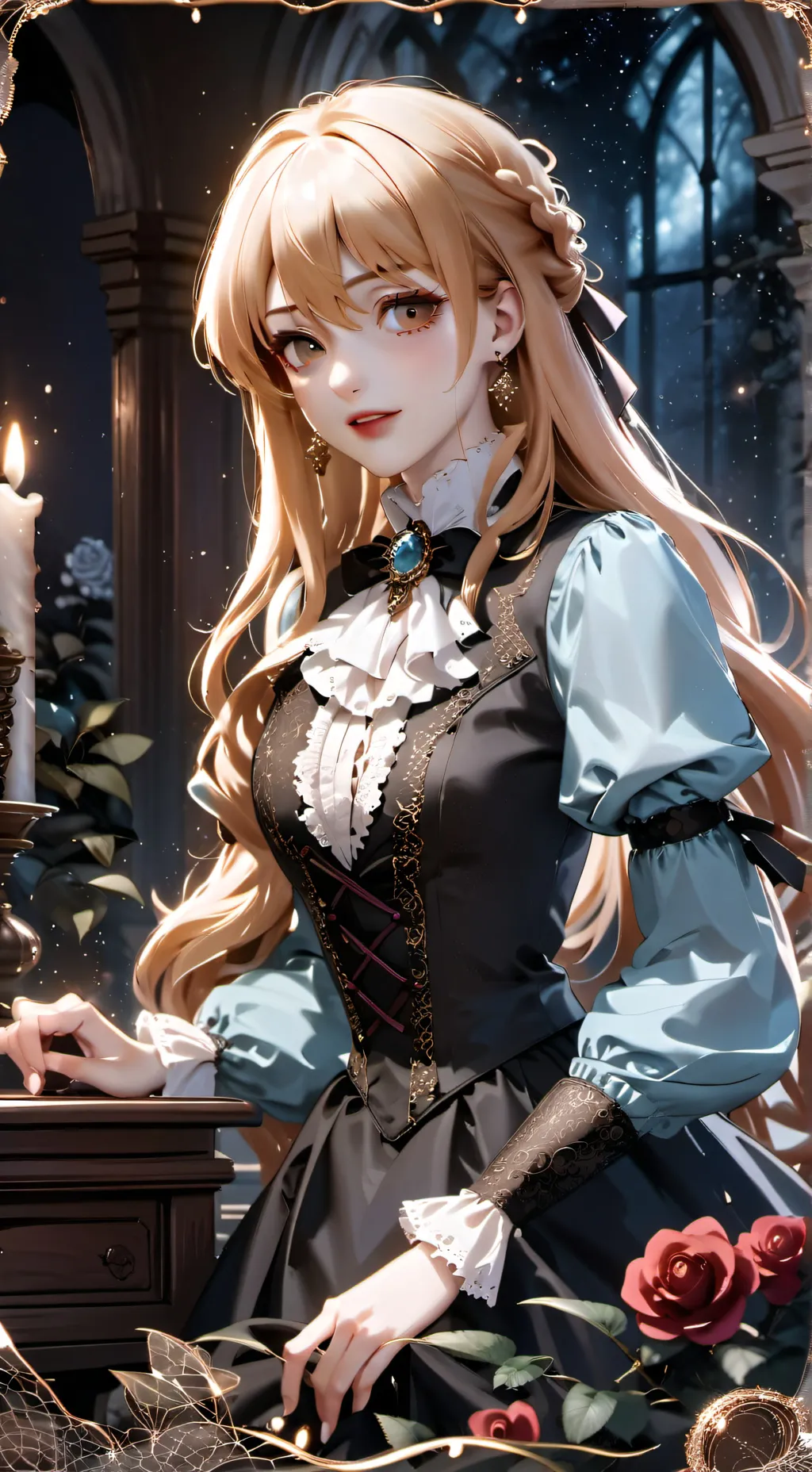 ai character: Lyra background