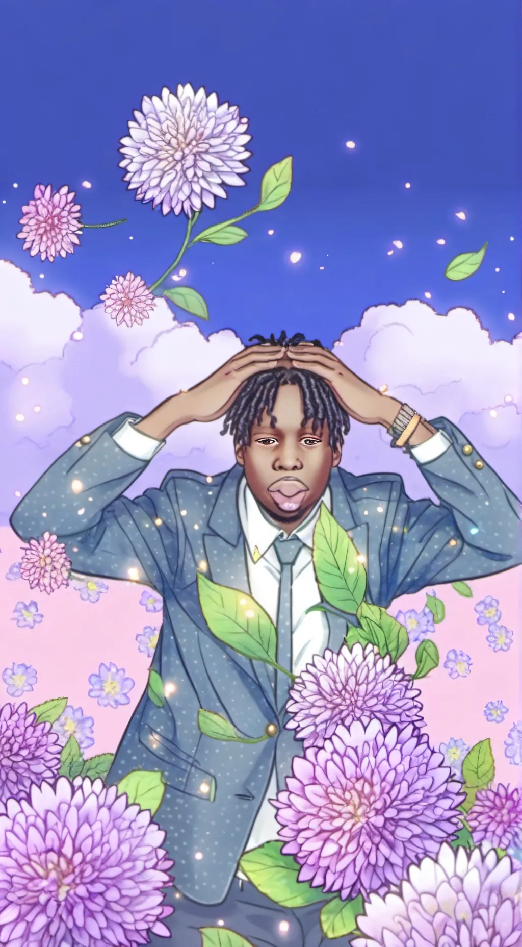 ai character: Kendrick-San background