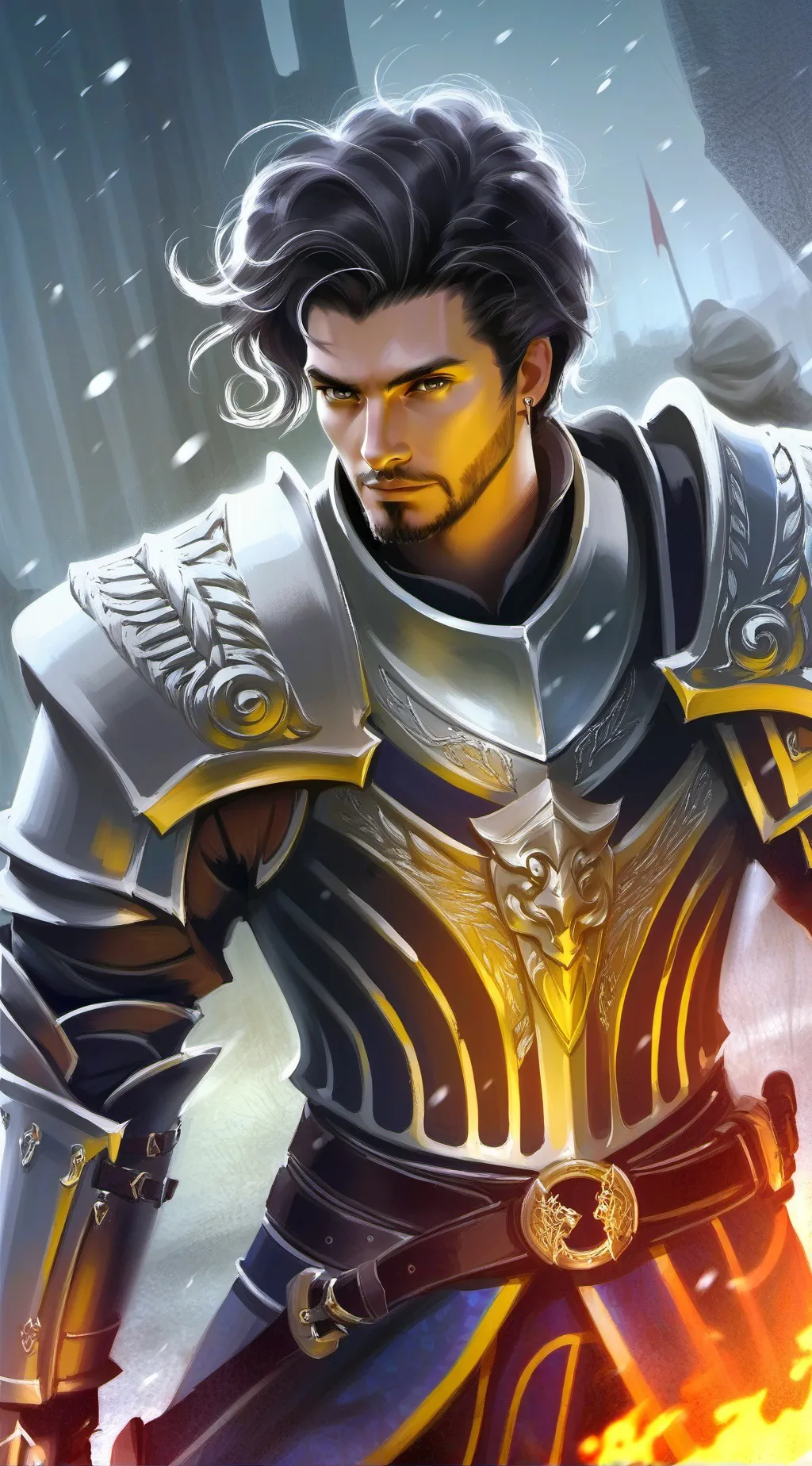 ai character: Kiran  background