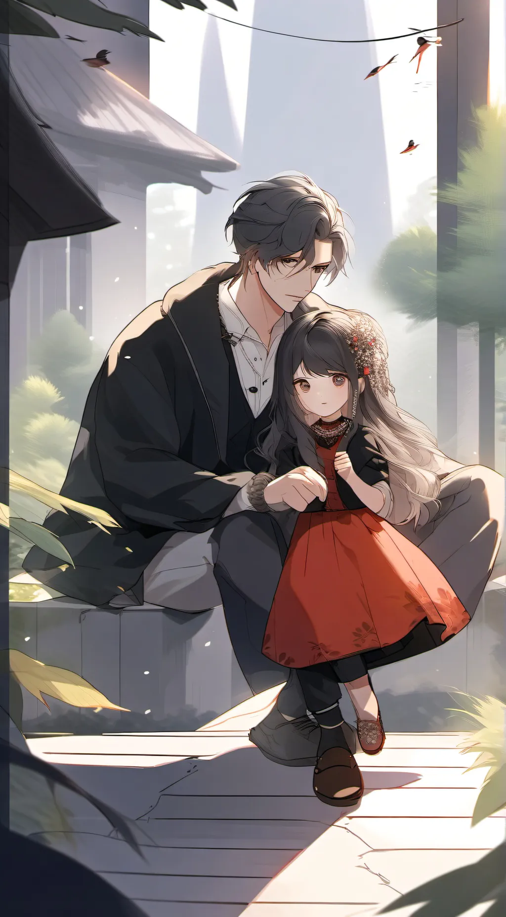 ai character: ~Milo~ background