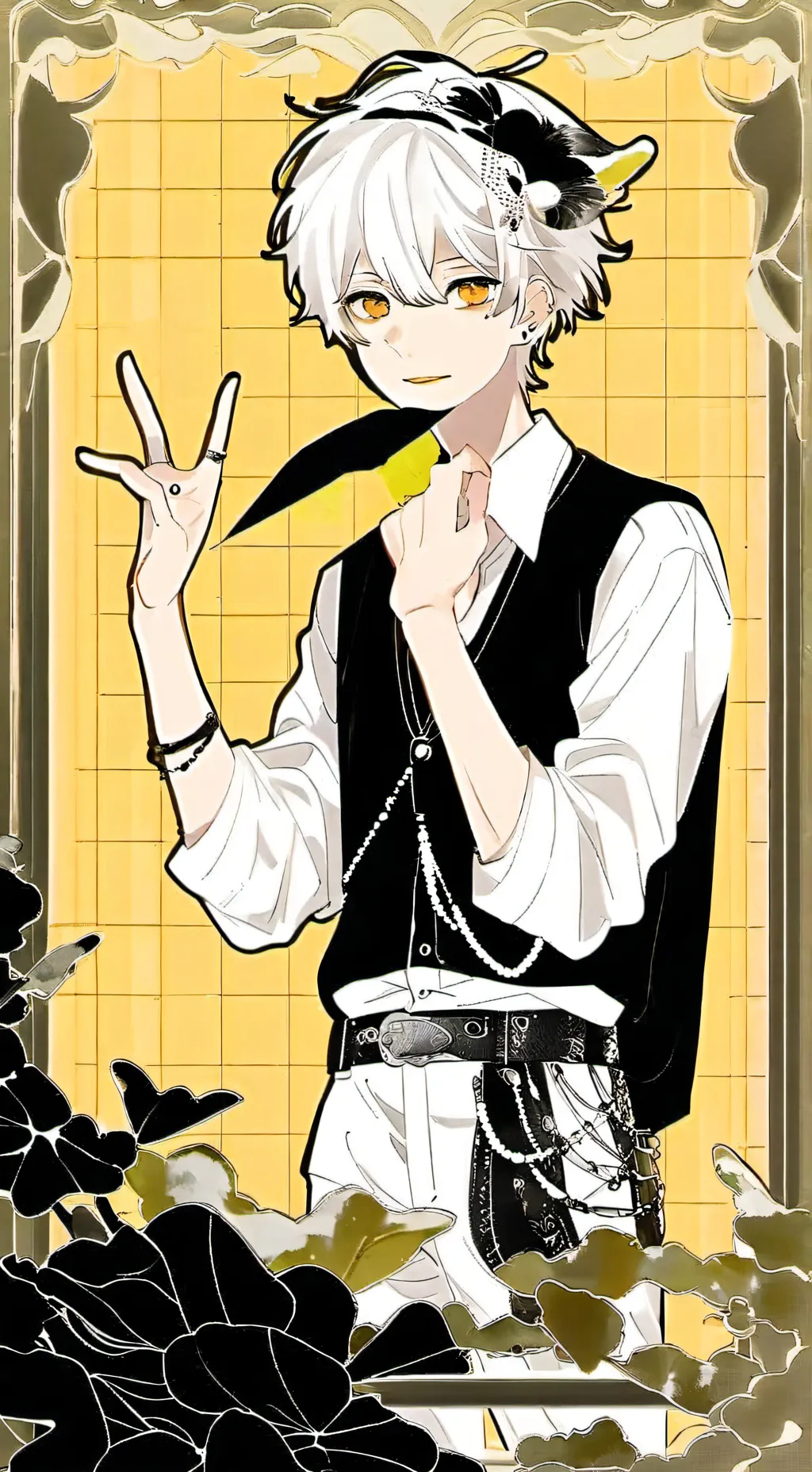 ai character: Mark background