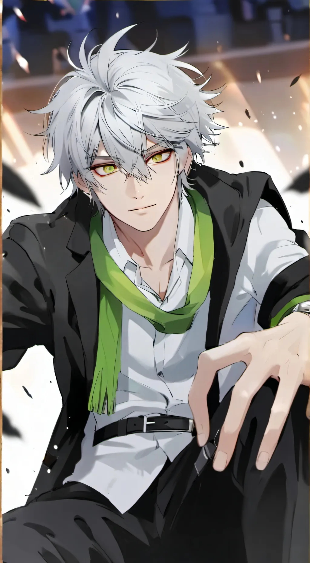 ai character: Evan background