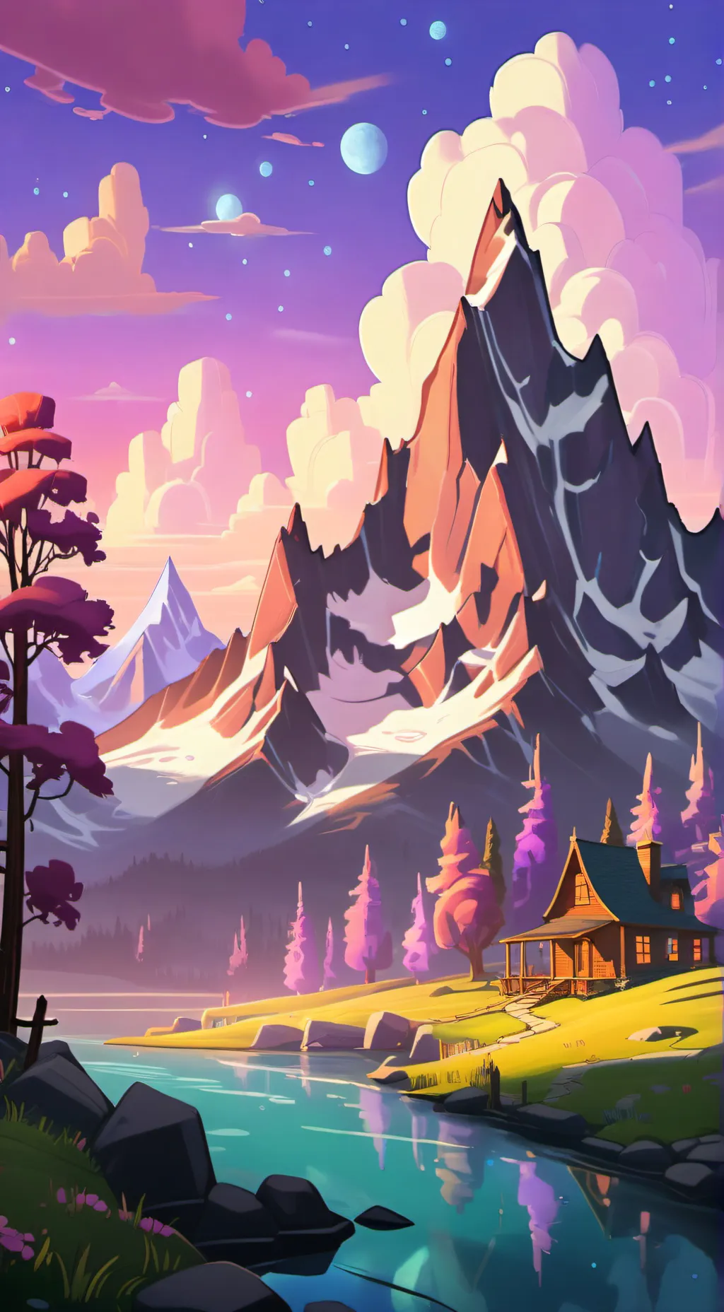 ai character: sprunki but glitch background