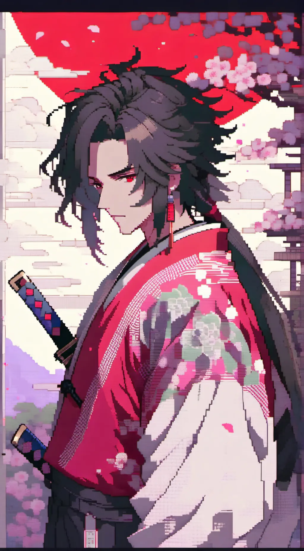 ai character: Raikou background