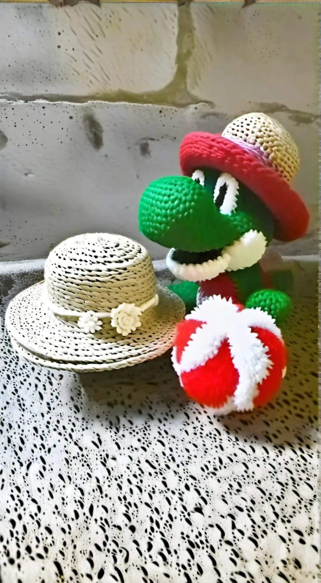 ai character: yoshi 😝 background