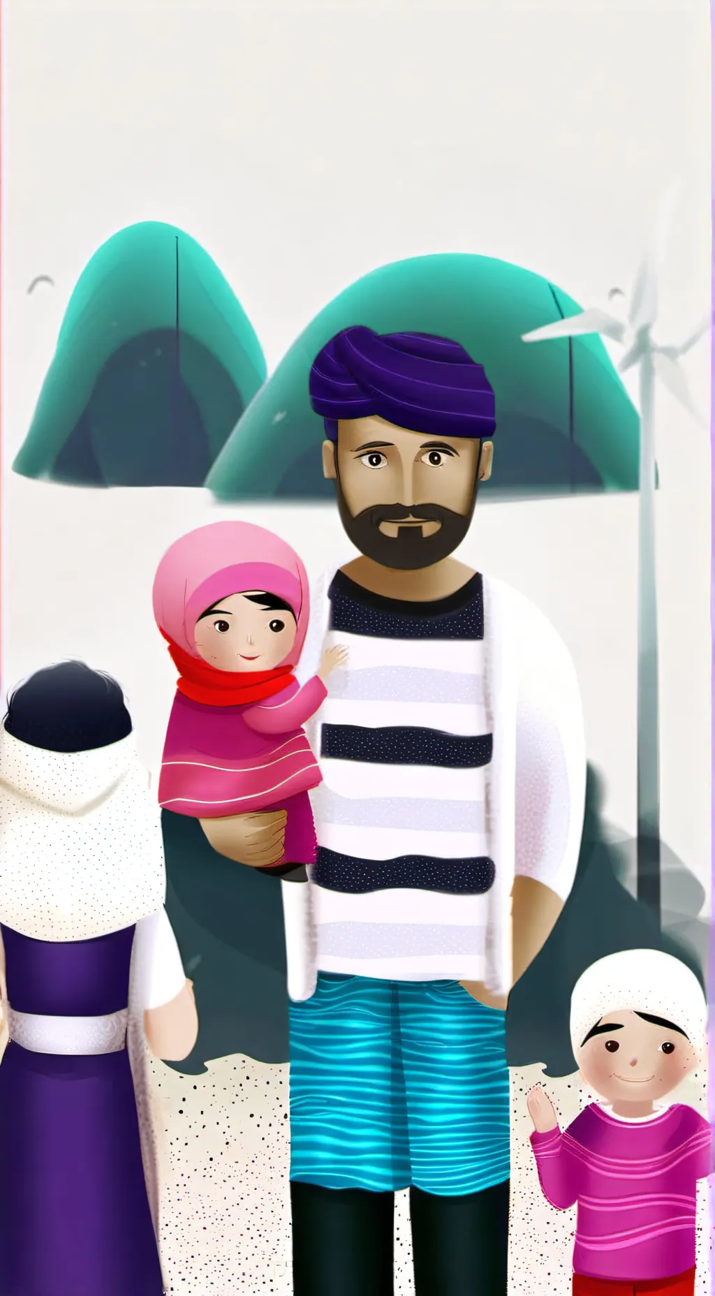 ai character: sprunki family background