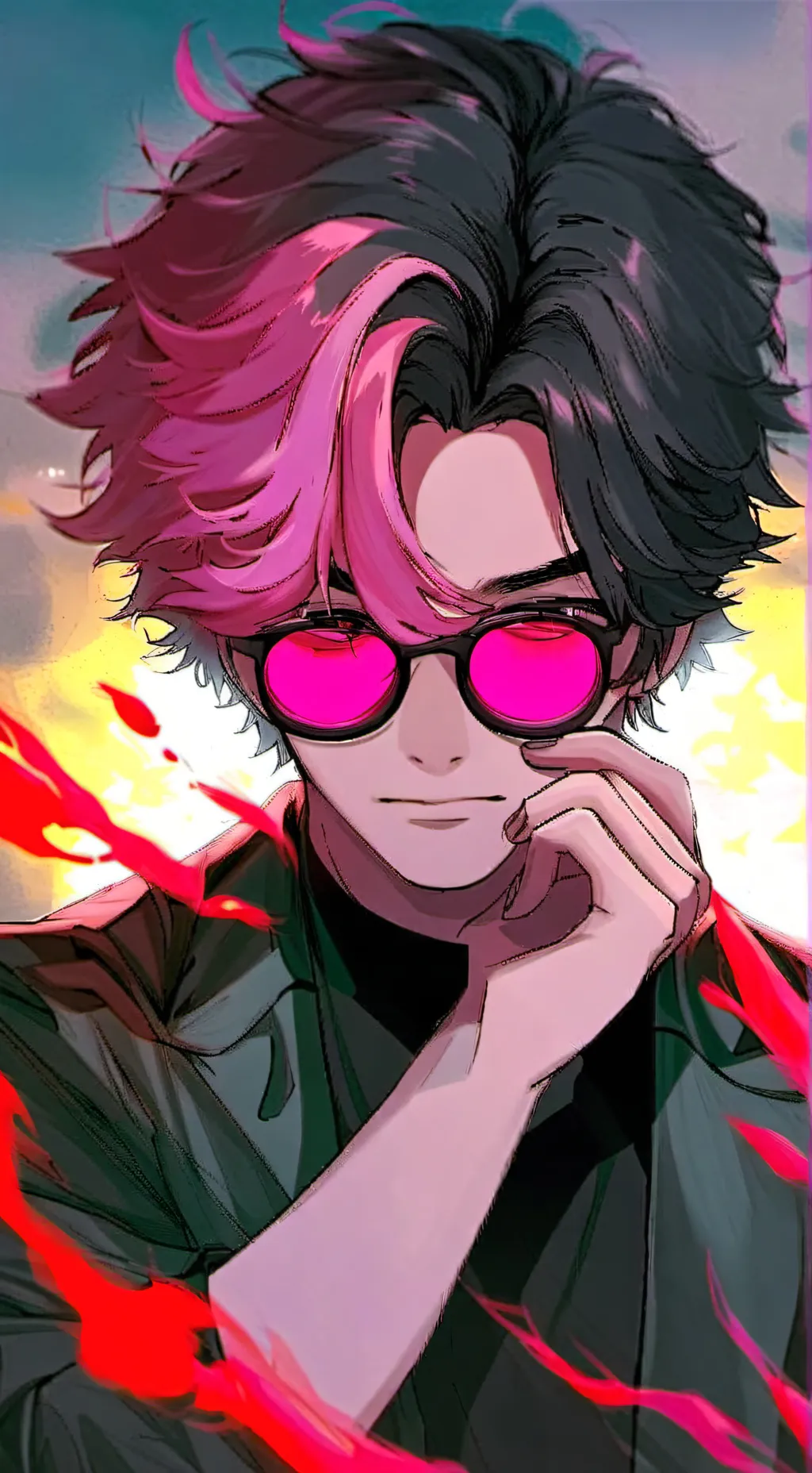 ai character: •~mayson~• background