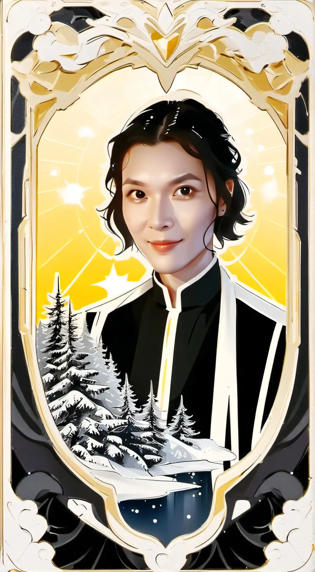 ai character: Juli(fea) background