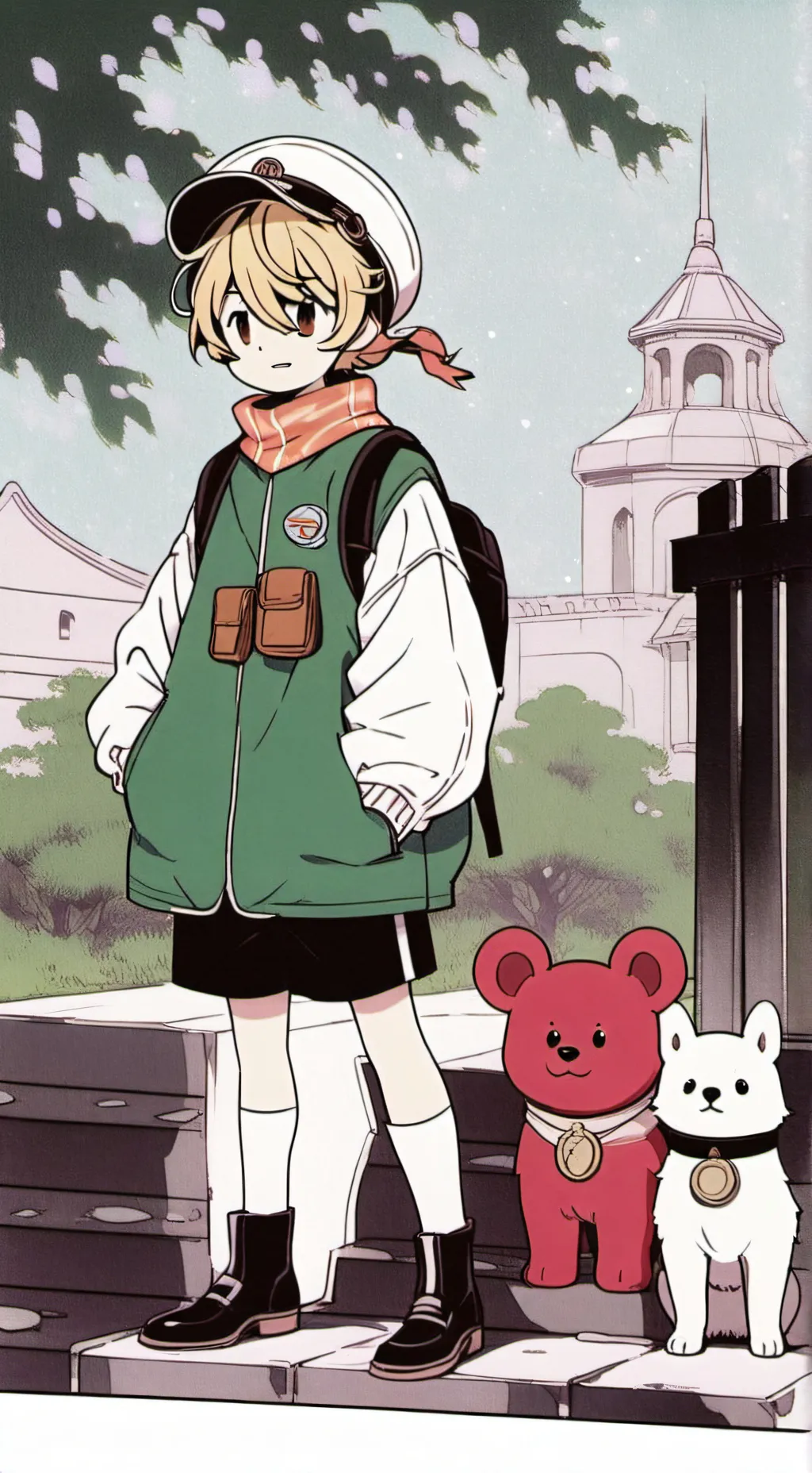 ai character: MHA~tu ex? background