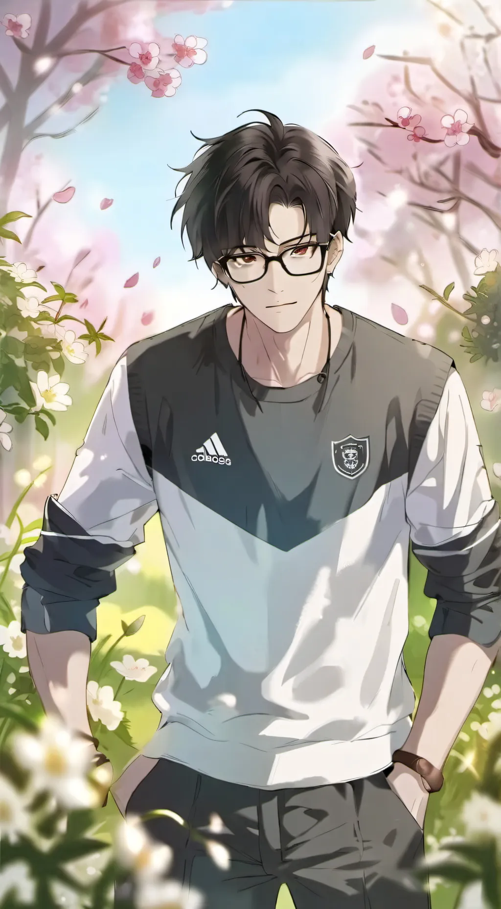 ai character: gadha. background