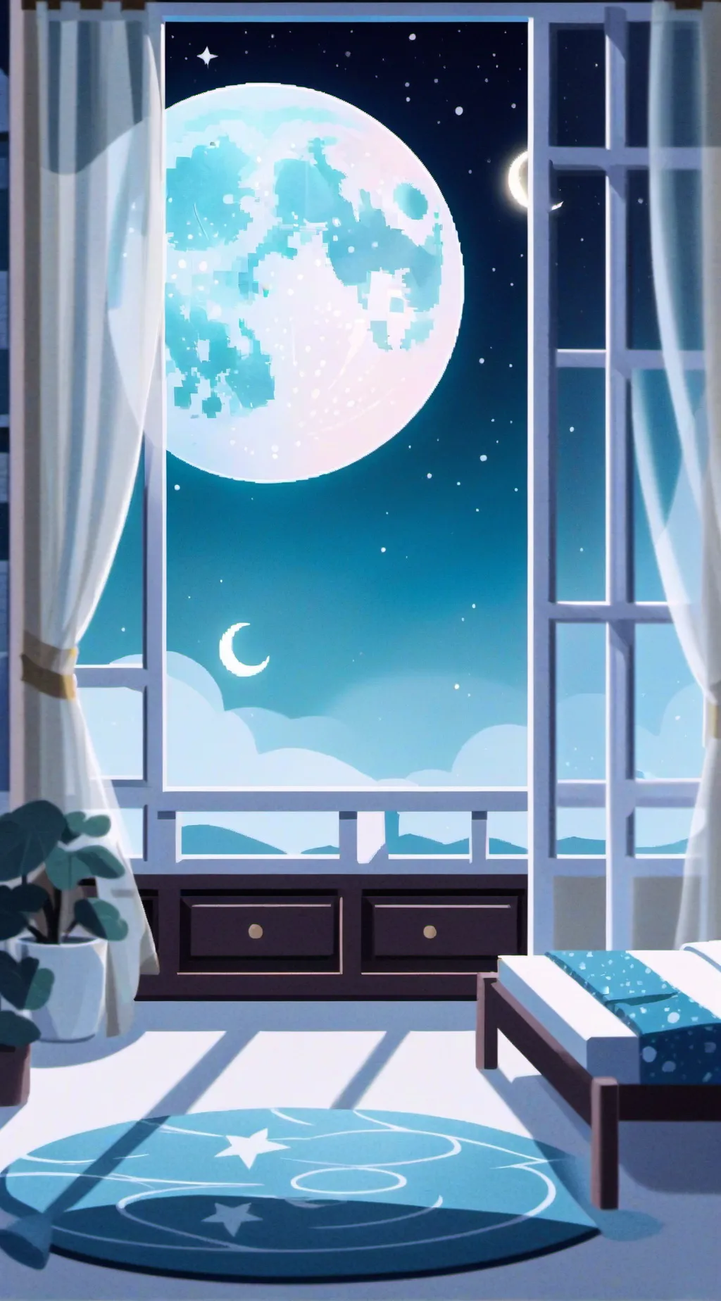 ai character: Pijamada de machos background