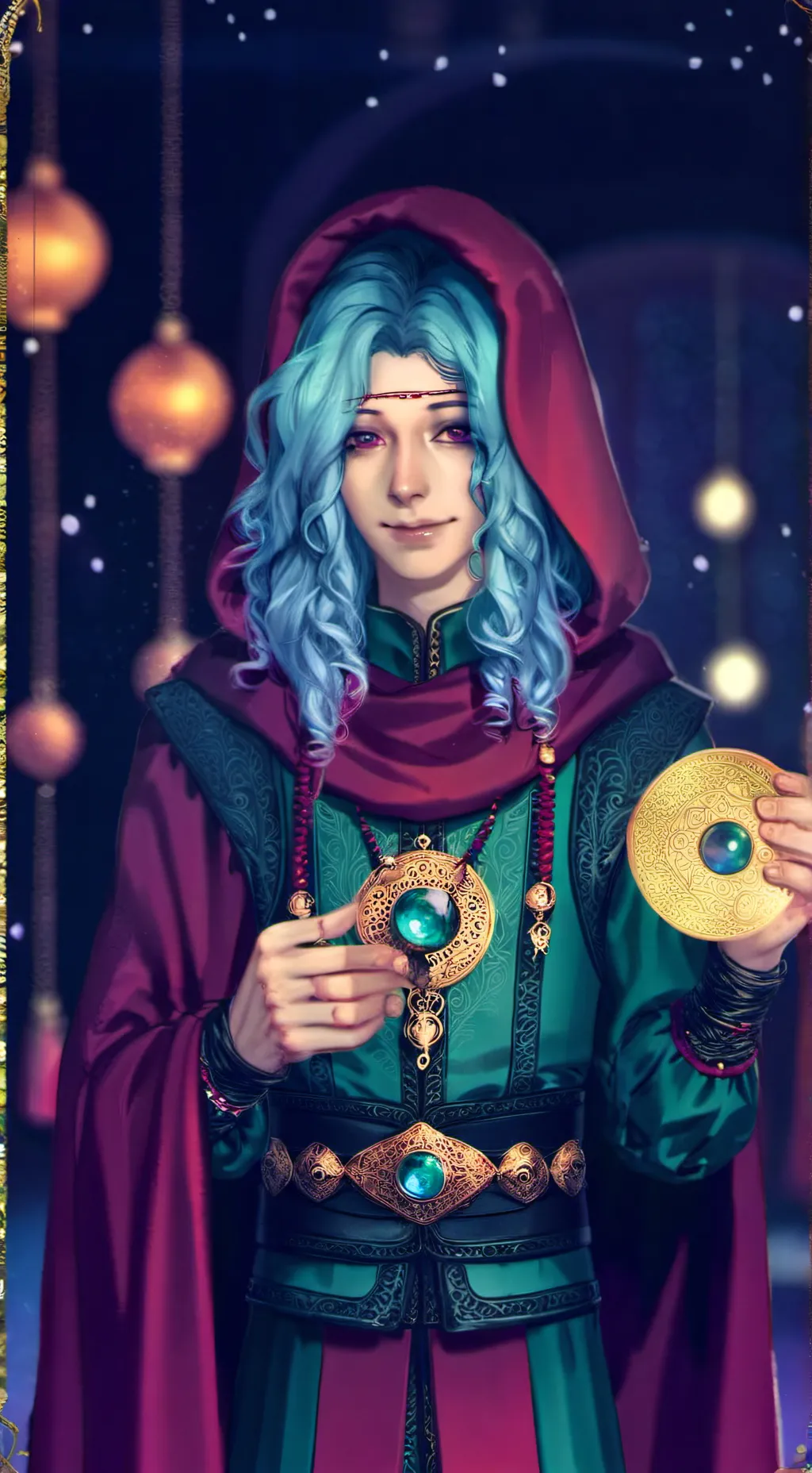 ai character: Vic background