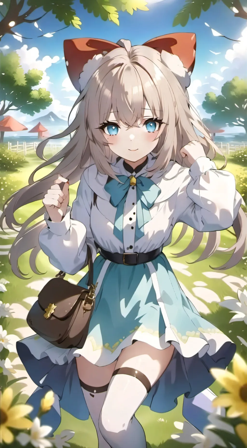 ai character: Aria  background