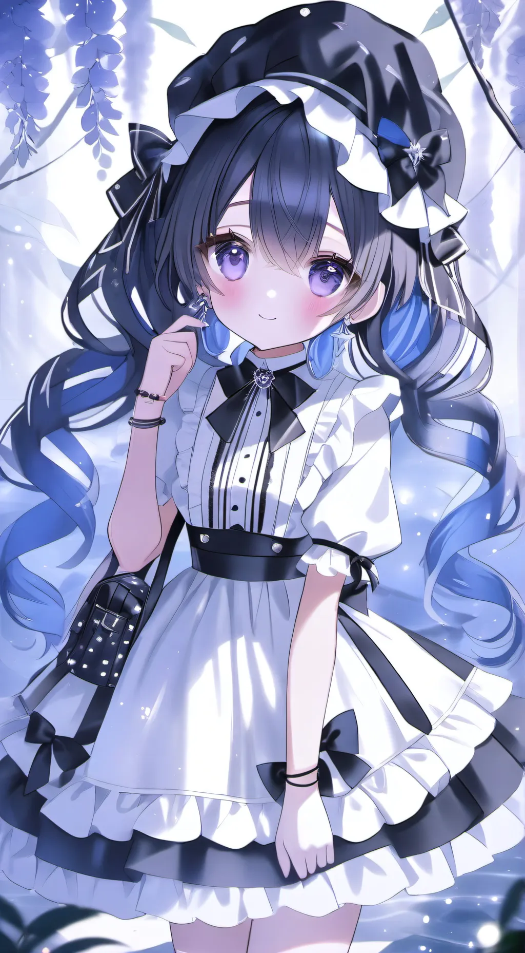 ai character: santi x nabi background