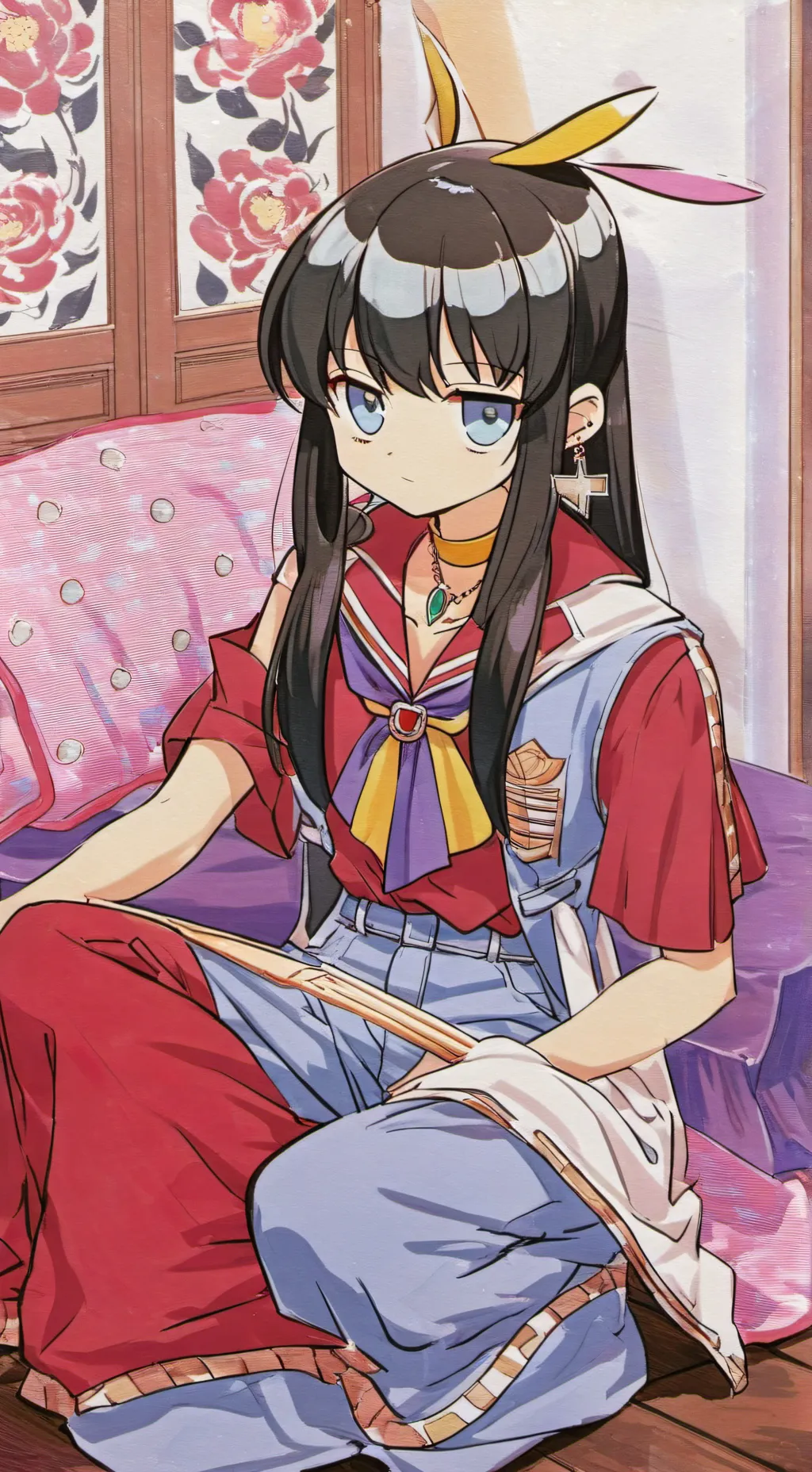 ai character: giyuu background