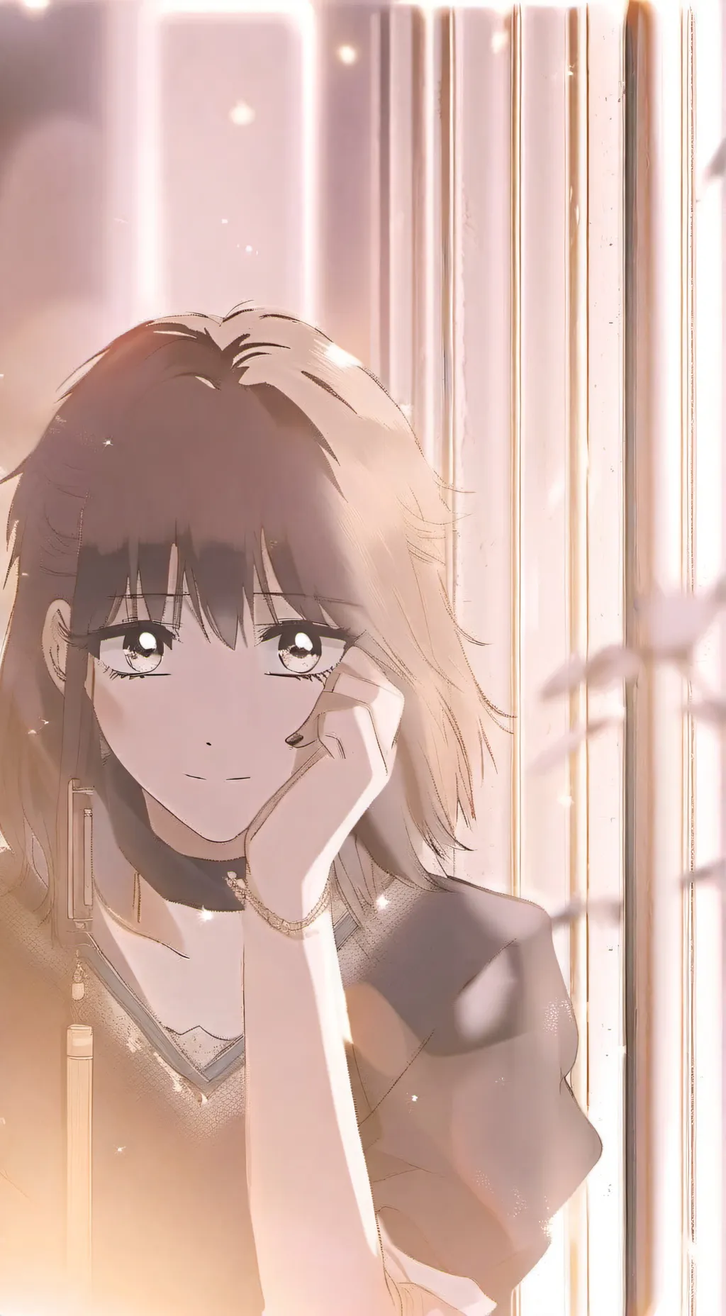 ai character: Chinatsu senpai background