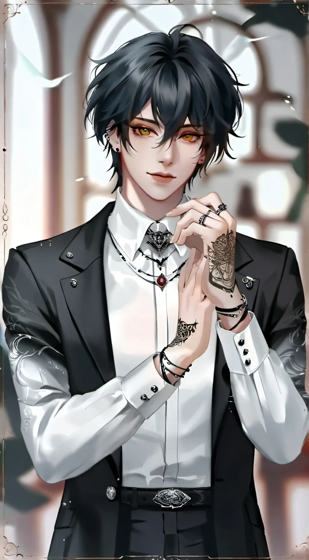 ai character: Kyo background