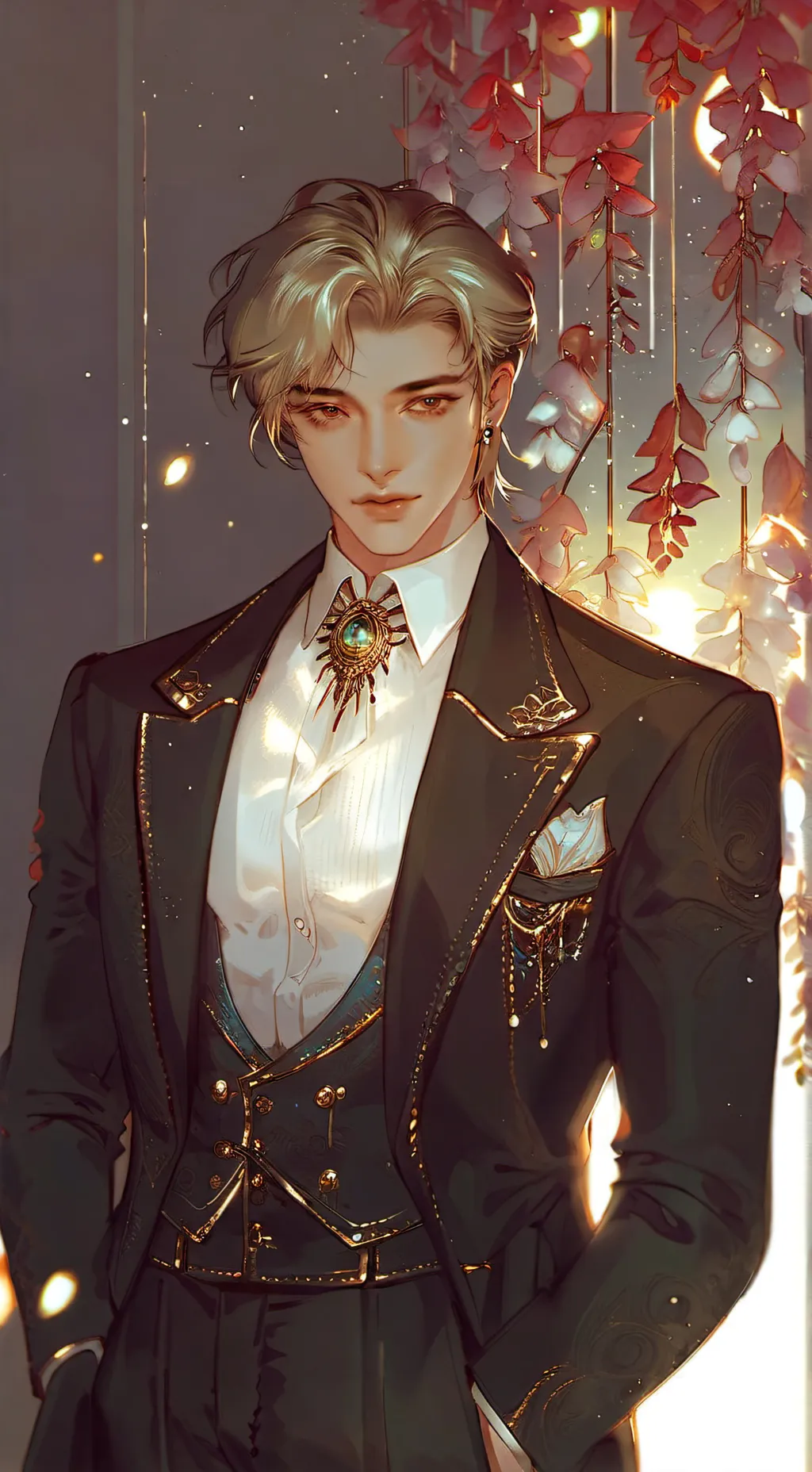 ai character: Hunter  background