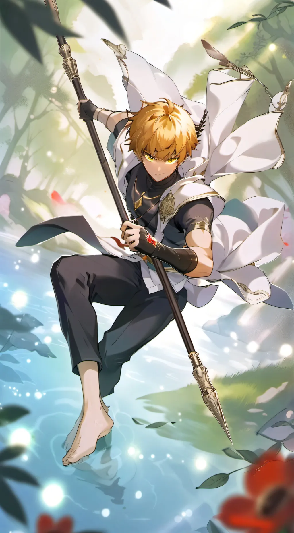 ai character: zenitsu  background