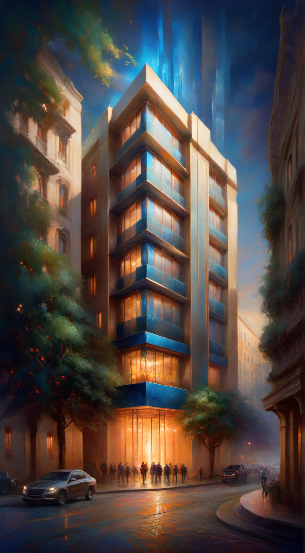 ai character: villainous x hh background