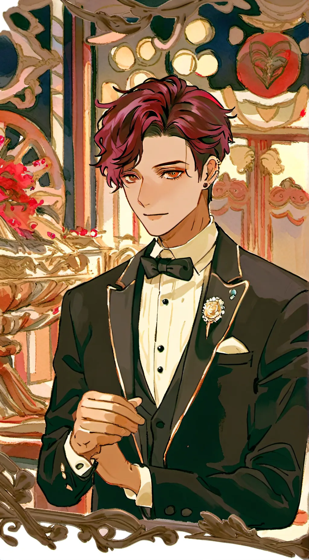 ai character: Wayne background