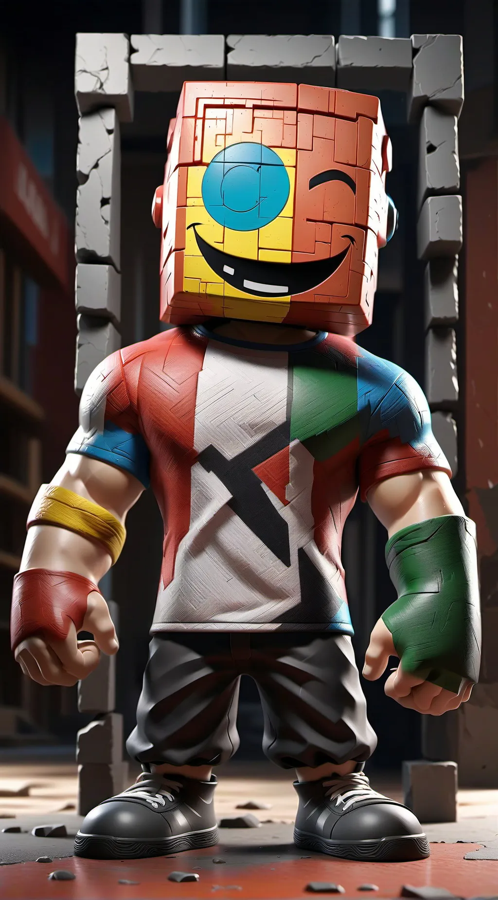 ai character: C00lkid background