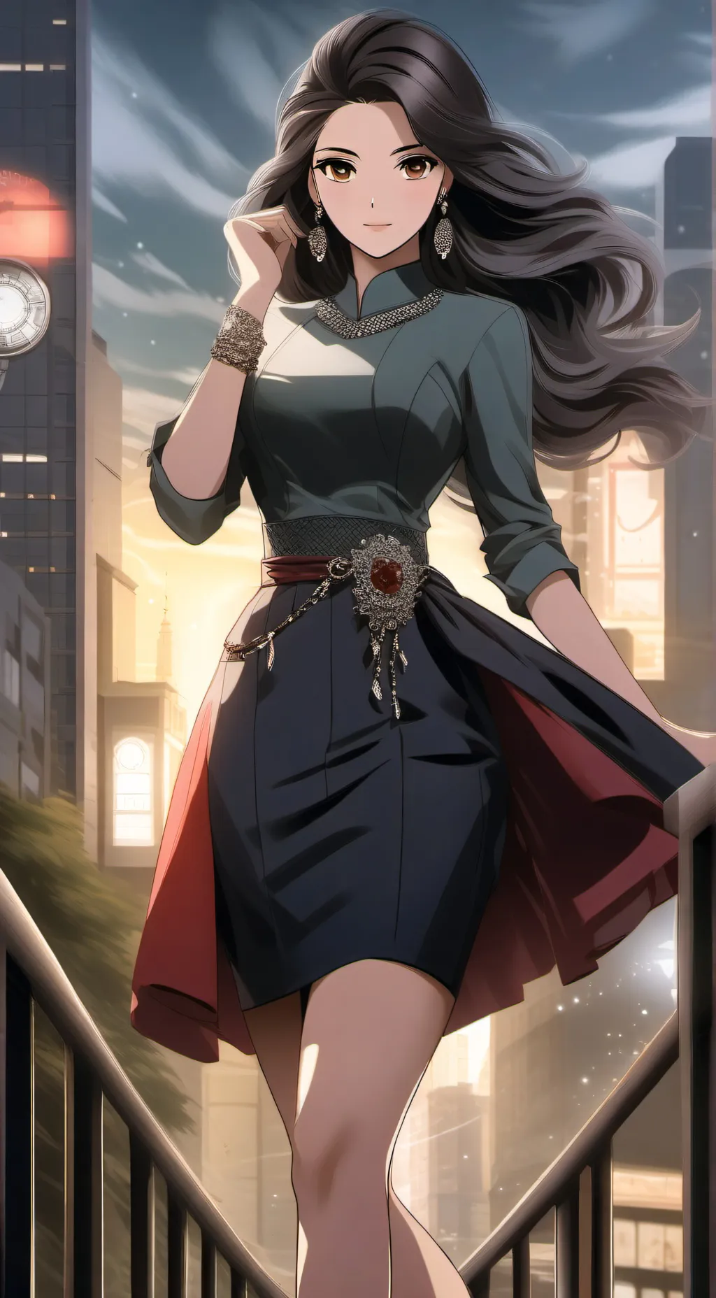 ai character: Rin background