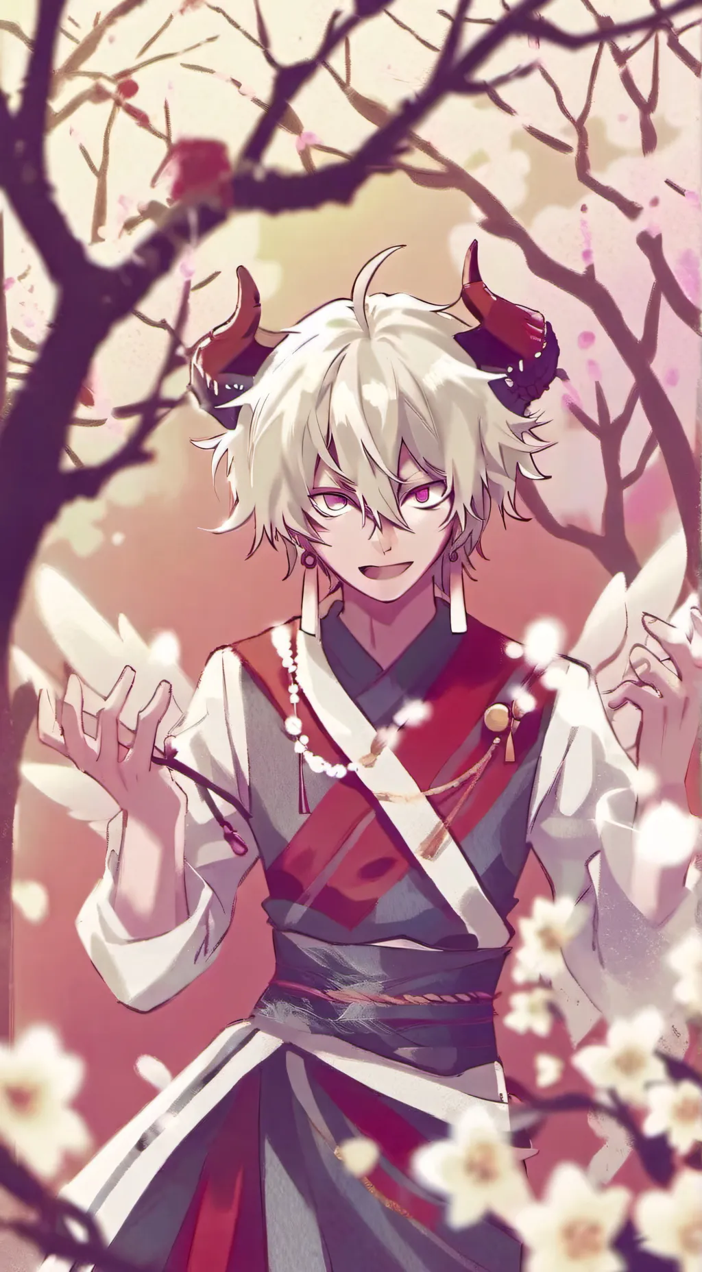 ai character: the demon realm background