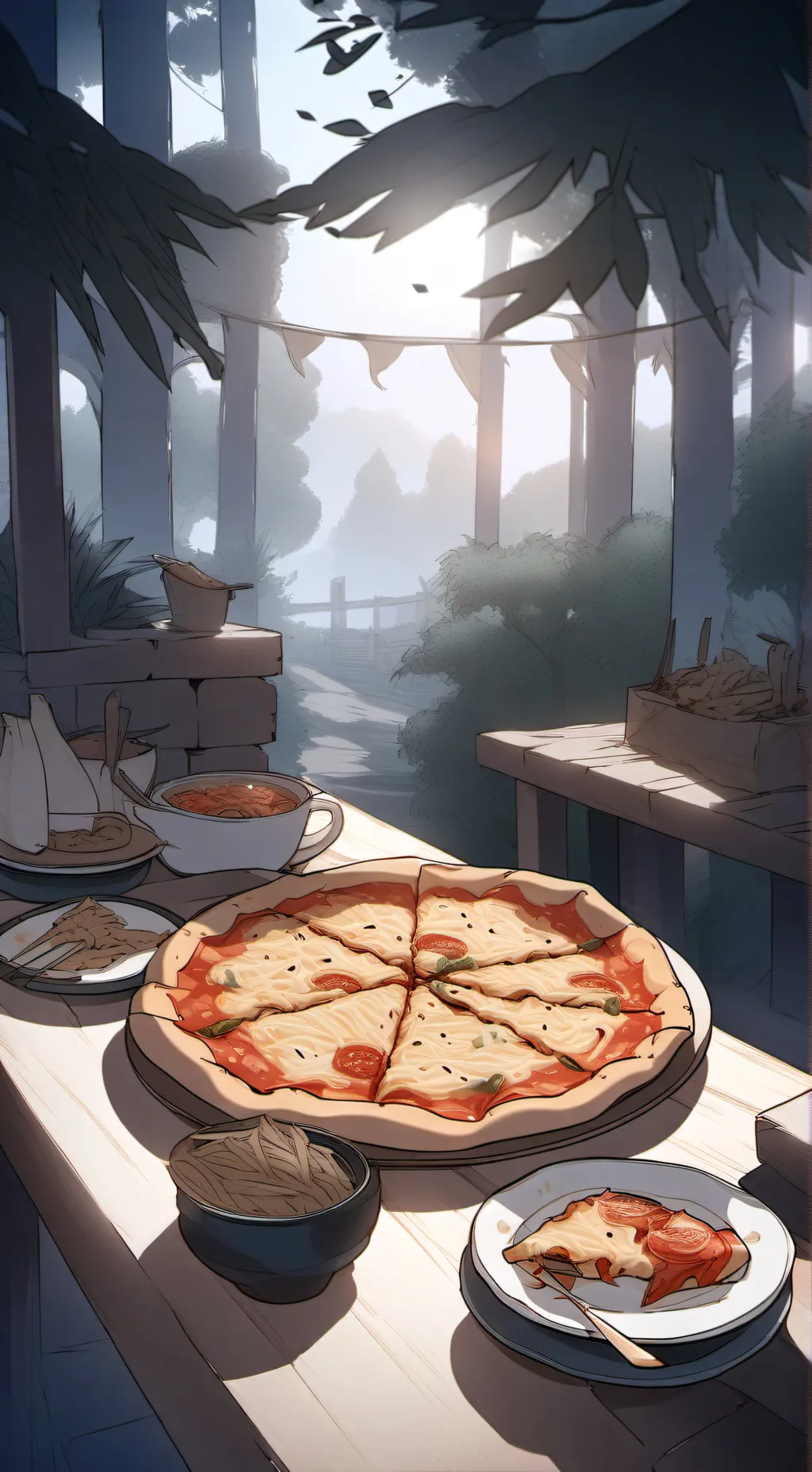 ai character: 🍕Pizza Plex🍕 background