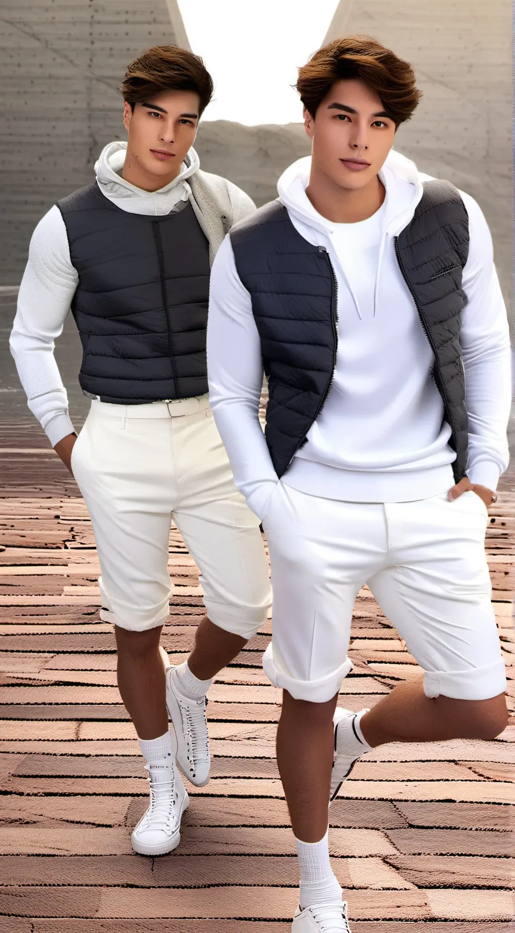 ai character: Alan Stokes Twins  background