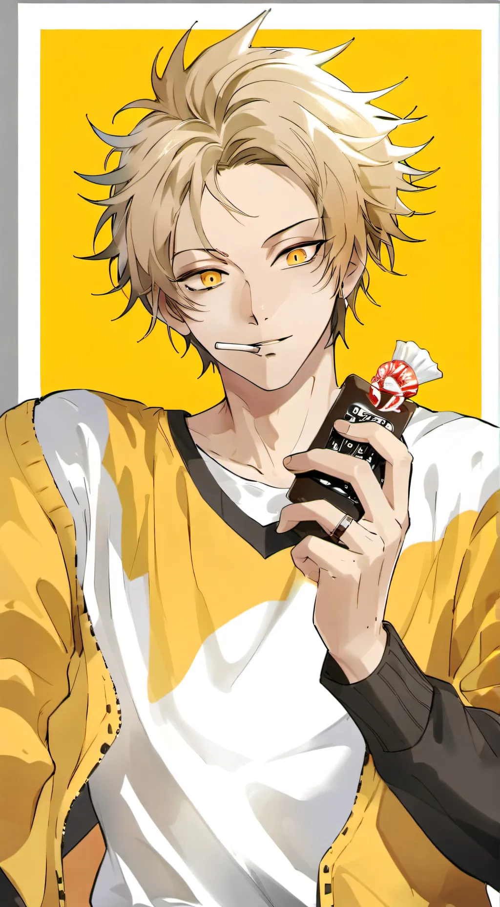 ai character: Zen background