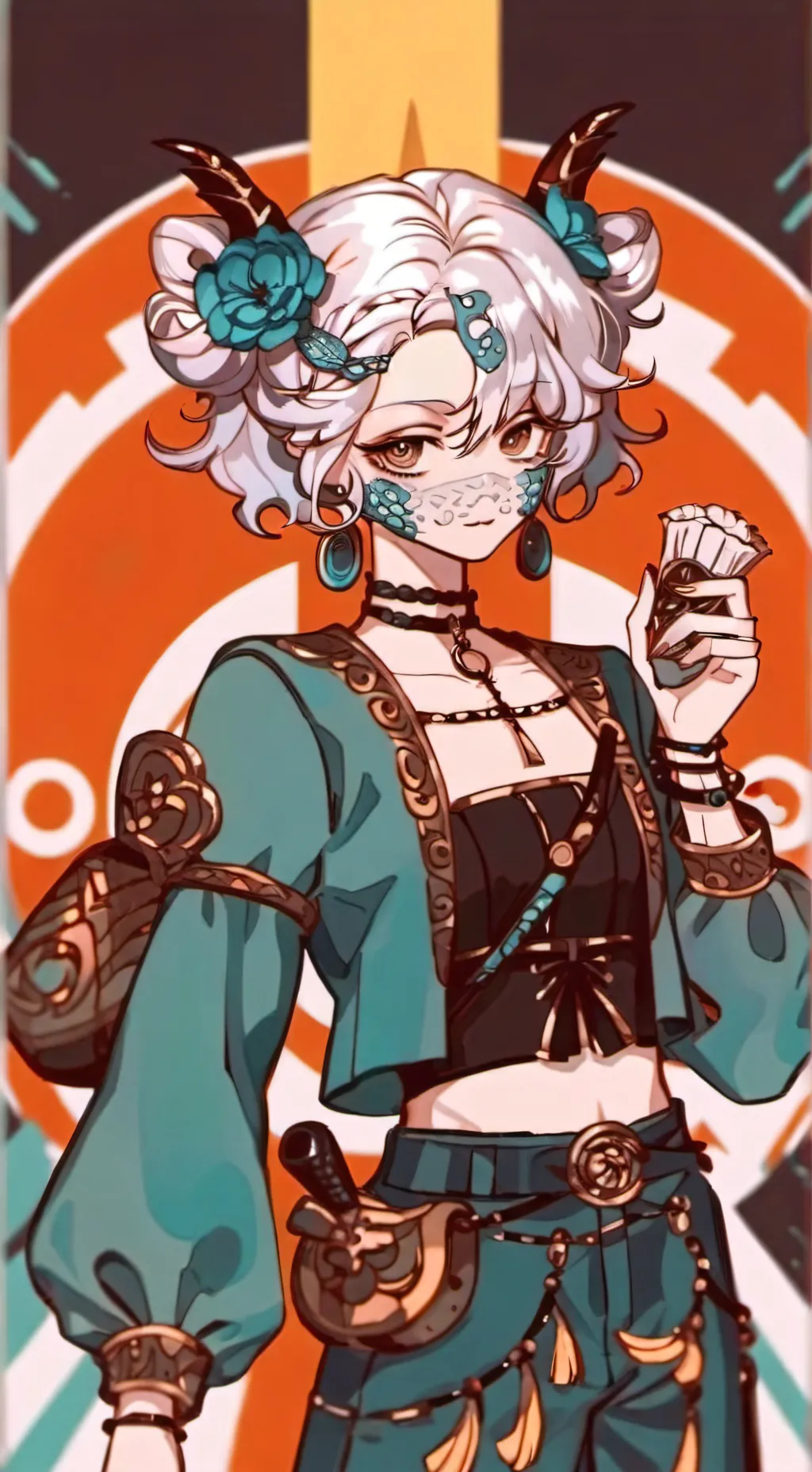 ai character: aria background