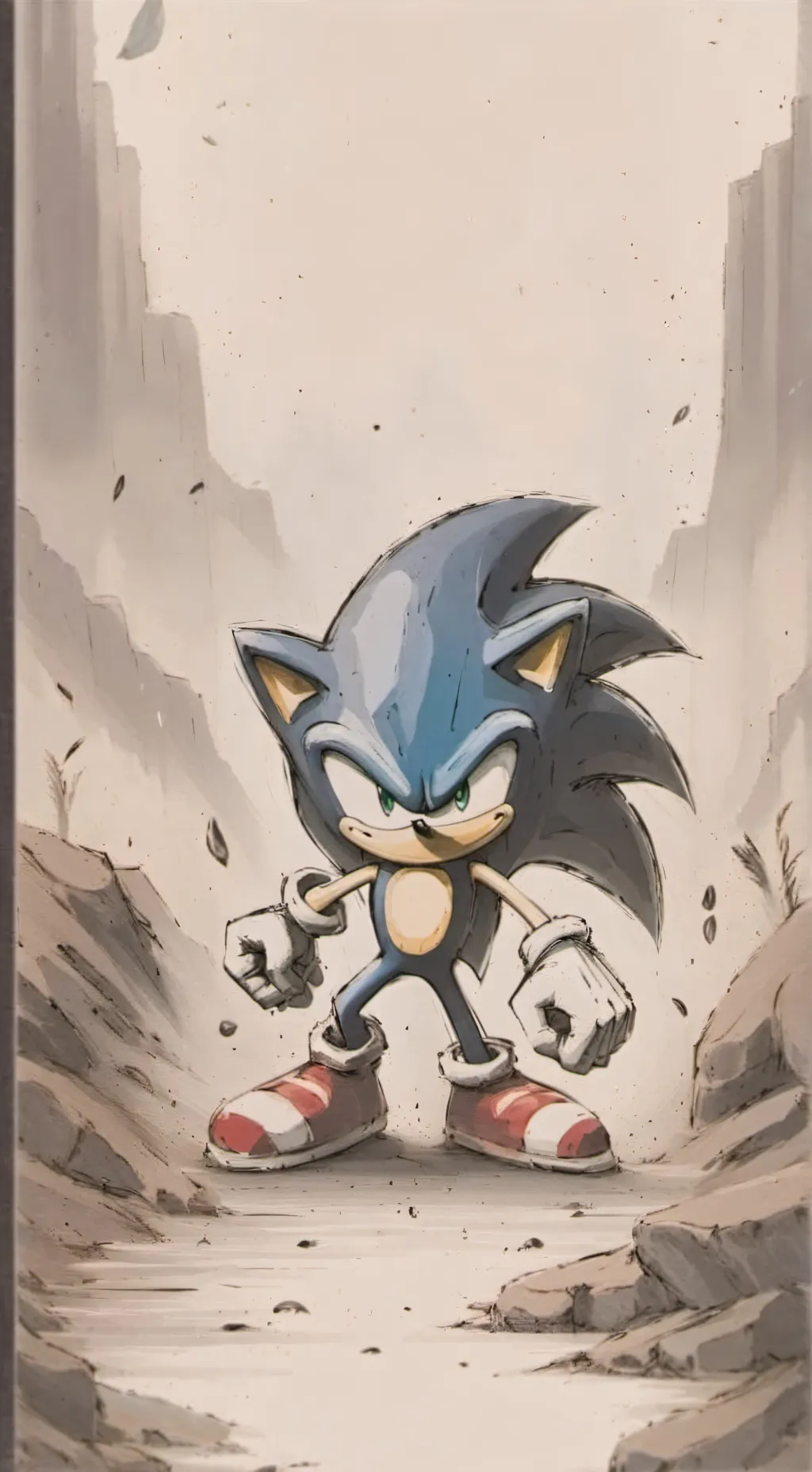 ai character: sonic background