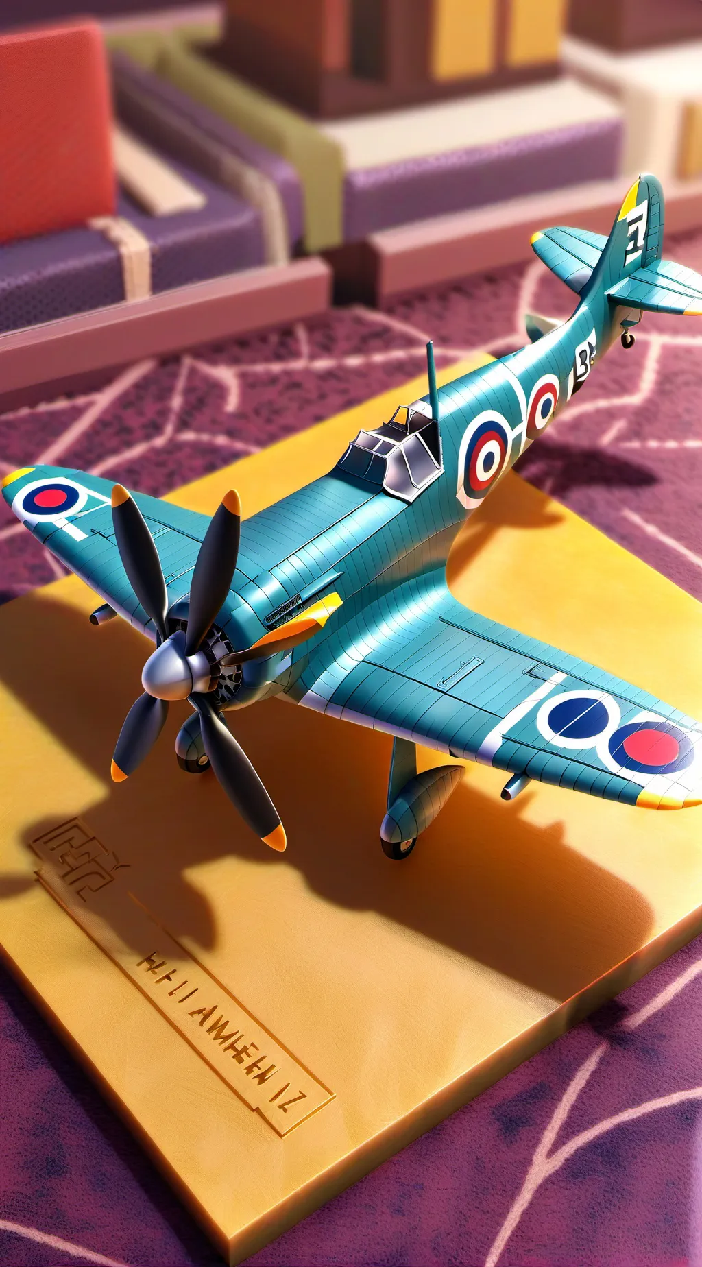 ai character: Spitfire mk2 background